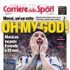 PRIMA PAGINA - Corriere dello Sport: "Oh my god"
