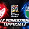 Nations League / Turchia-Italia, le formazioni ufficiali