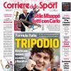 PRIMA PAGINA – Corriere dello Sport: "Tripodio"