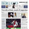 PRIMA PAGINA - Corriere di Bergamo: "Beffa finale in una prova di resistenza"