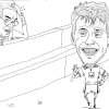 La vignetta di Inter-Atalanta. Denis saluta Moratti così..