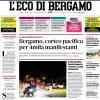 PRIMA PAGINA - L'Eco di Bergamo: "Kristensen e Gaetano fuori fino alla sosta"