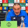 Sarri in conferenza: "A tre minuti dalla fine ero incazzato perché stavamo pareggiando"