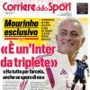 PRIMA PAGINA – Corriere dello Sport: "Mourinho