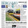 PRIMA PAGINA - Corriere di Bergamo:  "Atalanta / Le 6 rivali in Europa e l'assalto a Rowe con i soldi di Ahanor"