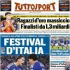 PRIMA PAGINA – Tuttosport: "Festival d'Italia"