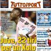 PRIMA PAGINA - Tuttosport: "Juve, 22 tiri per un Kolo"