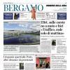 PRIMA PAGINA - Corriere di Bergamo: "L'esordio contro il Pafos, Sarri senza Scalvini e Kessie. CDK dietro alla punta"