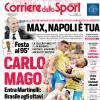 PRIMA PAGINA – Corriere dello Sport: "Carlo Mago"