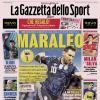 PRIMA PAGINA – La Gazzetta dello Sport: "Inter, scatto Khalaili per la fascia destra: è lui il favorito"