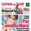 PRIMA PAGINA - Corriere dello Sport: "Paz vendita libera"
