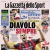 PRIMA PAGINA – La Gazzetta dello Sport: "Diavolo per sempre"