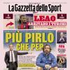 PRIMA PAGINA - Gazzetta dello Sport: "Più Pirlo che Pep"