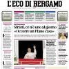 PRIMA PAGINA – L'Eco di Bergamo: "Atalanta-Venezia Servono tre punti per la crescita"