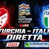 DIRETTA NATIONS LEAGUE / TURCHIA-ITALIA Frana Gomme Madone, segui il live dalle 20.45