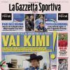 PRIMA PAGINA – La Gazzetta Sportiva: "Ci pensa Douvikas. Il Como corre ancora"