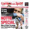 PRIMA PAGINA - Corriere dello Sport: "Notte Special"