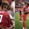 Lamine Yamal abbraccia Cristiano Ronaldo: gesto tra rivali