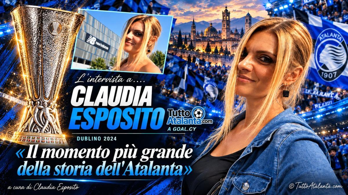 Claudia Esposito a Goal.cy: "Il momento più grande della storia dell'Atalanta"
