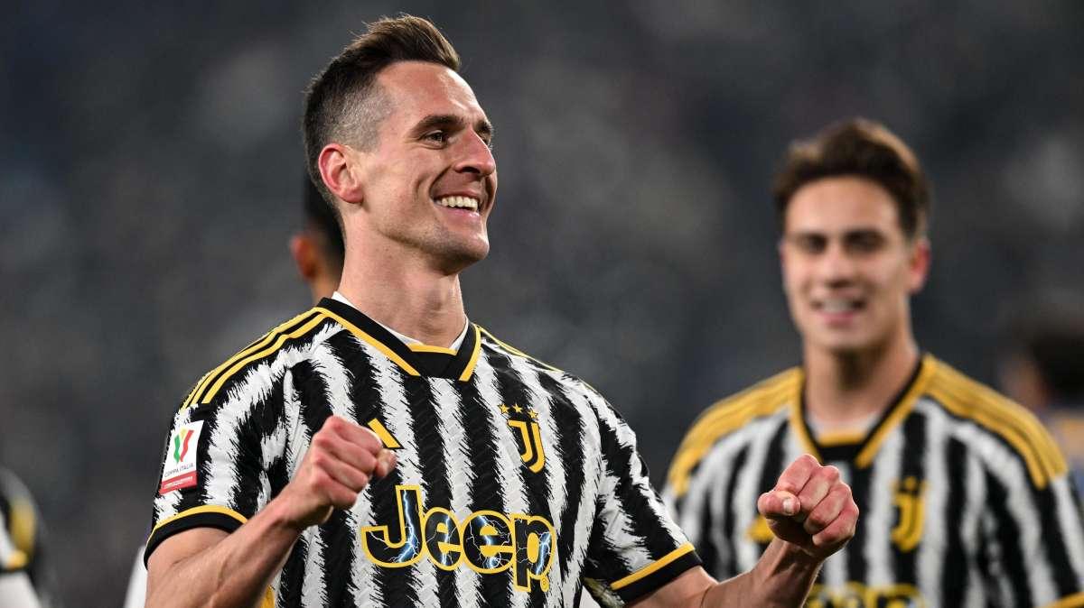 Coppa Italia / La Juve strappazza il Frosinone, 4-0 con la tripletta di Milik 