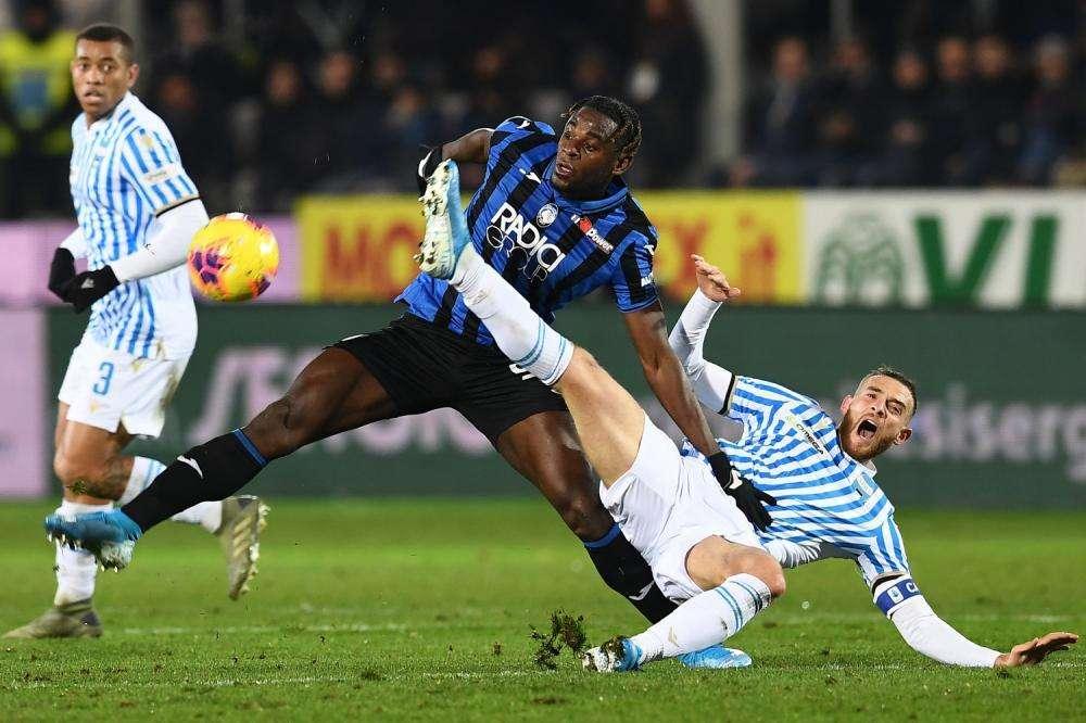 Atalanta-SPAL 1-2, il tabellino