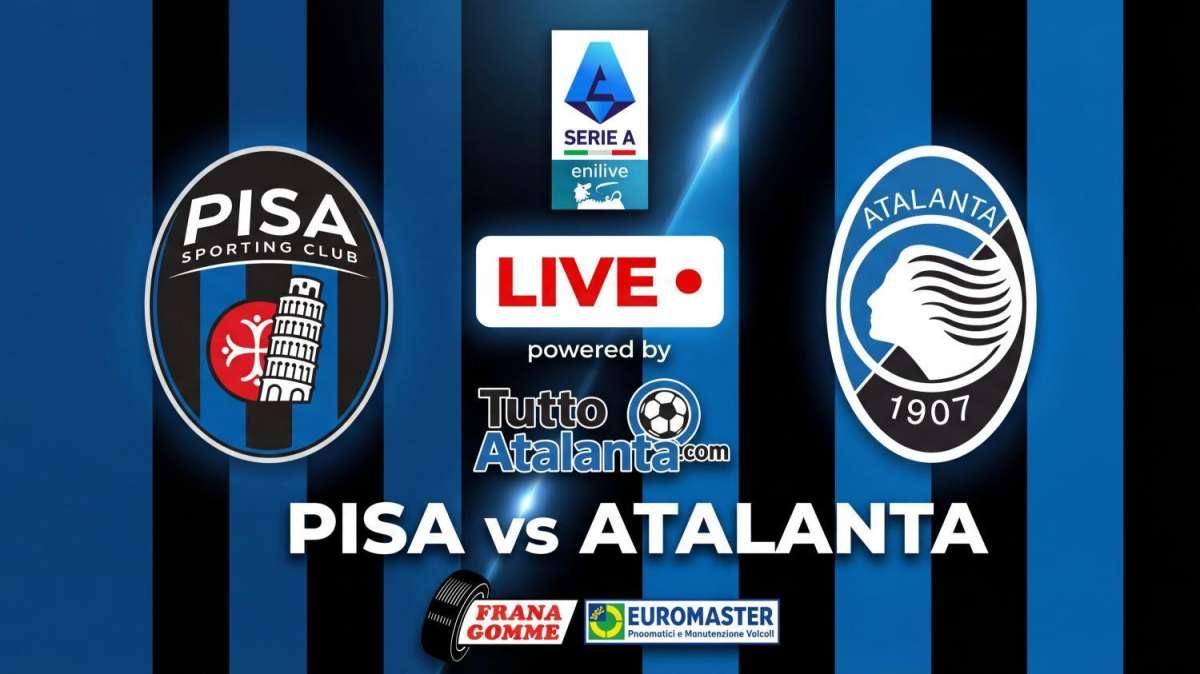 Rivivi PISA-ATALANTA Frana Gomme Madone 1-1 (83' Krstovic, 87' Durosinmi)