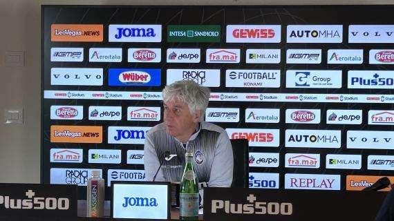 Gasperini in conferenza: "Gara da vincere a tutti i costi? Sì, dobbiamo ripartire dall'Empoli"