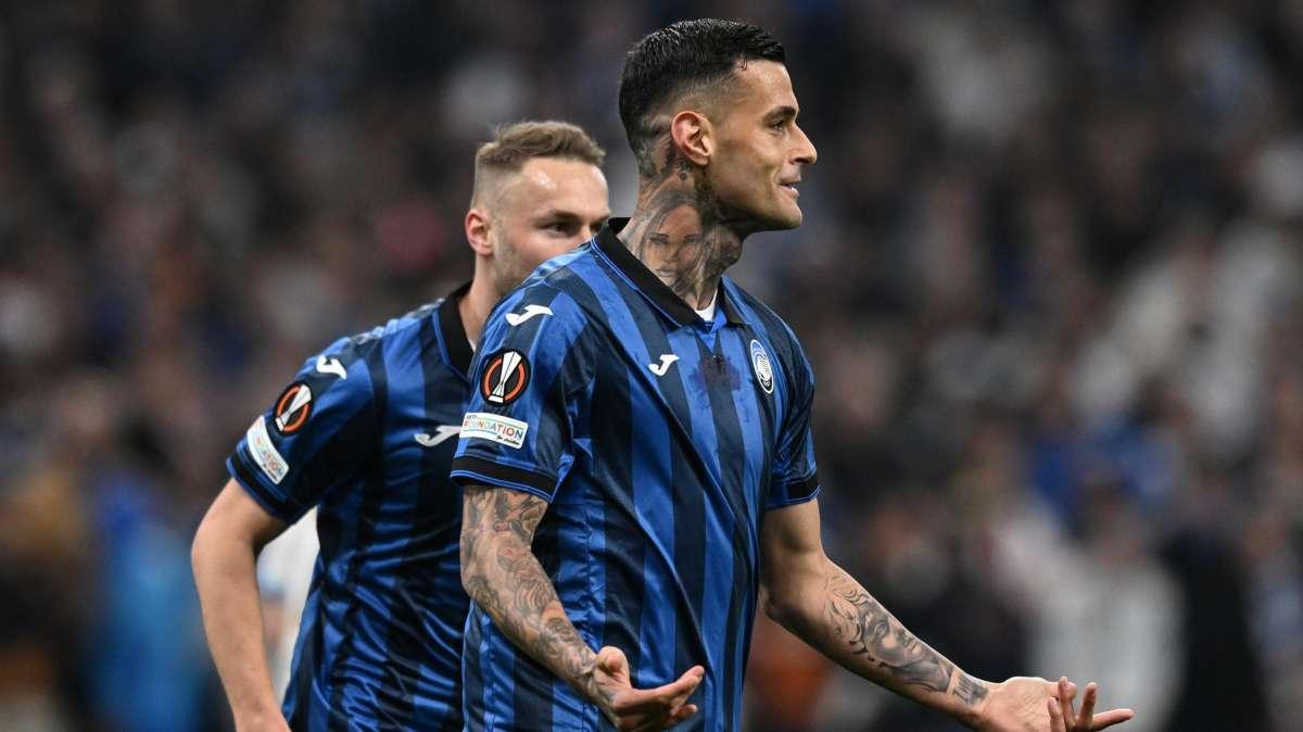 Rivivi O.MARSIGLIA-ATALANTA Frana Gomme Madone 1-1 (11' Scamacca, 20' Mbemba)
