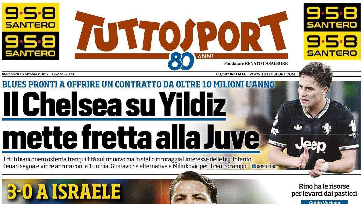 PRIMA PAGINA - TuttoSport: "Retegui da Mondiale"