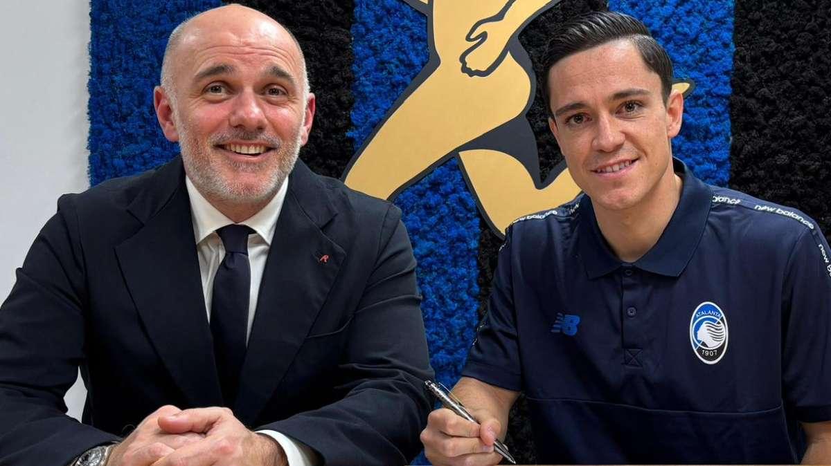 Raspadori è un nuovo giocatore dell'Atalanta. Arriva a titolo definitivo e ha scelto la maglia numero 18
