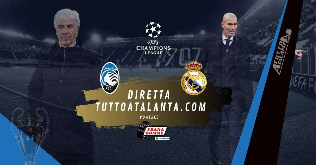 Rivivi Champions / ATALANTA-REAL MADRID Frana Gomme 0-1