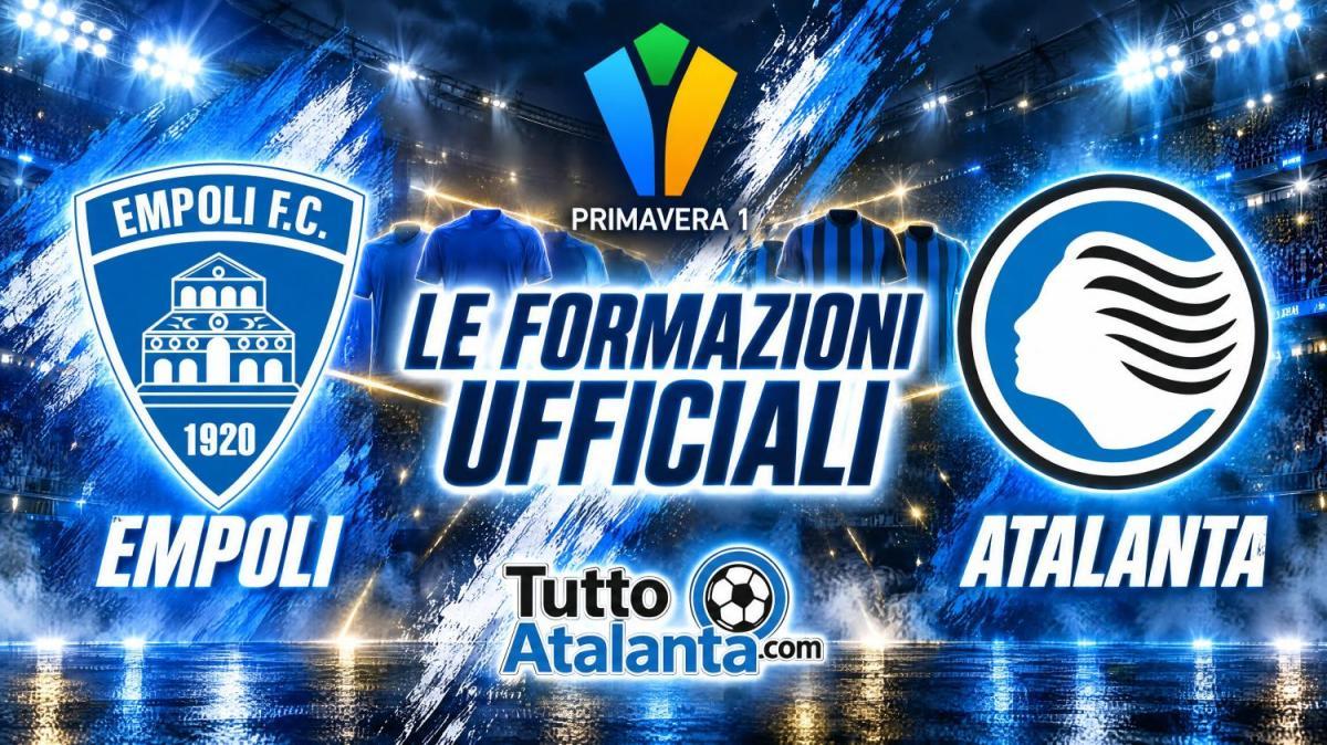 Primavera 1 / Empoli-Atalanta, le formazioni ufficiali
