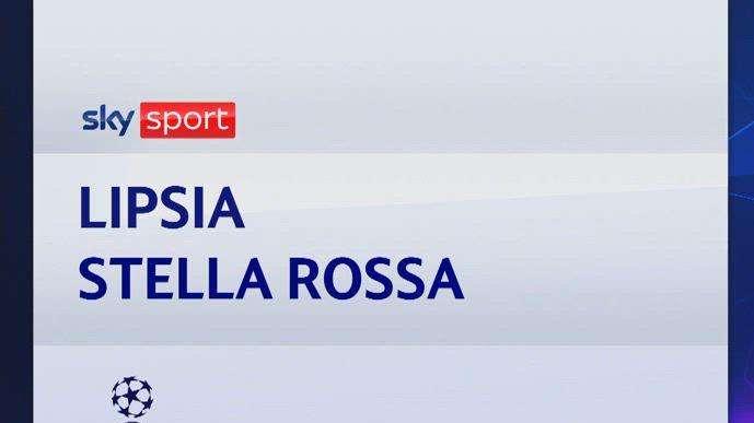 VIDEO, Champions / Lipsia-Stella Rossa 3-1, gol e highlights