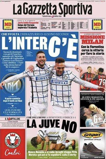 La Gazzetta dello Sport: “Juric batte Gasperini”