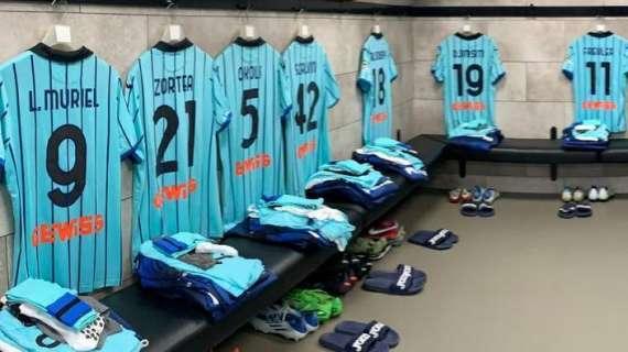 FOTO - Lo spogliatoio della Dea al St. James Park 