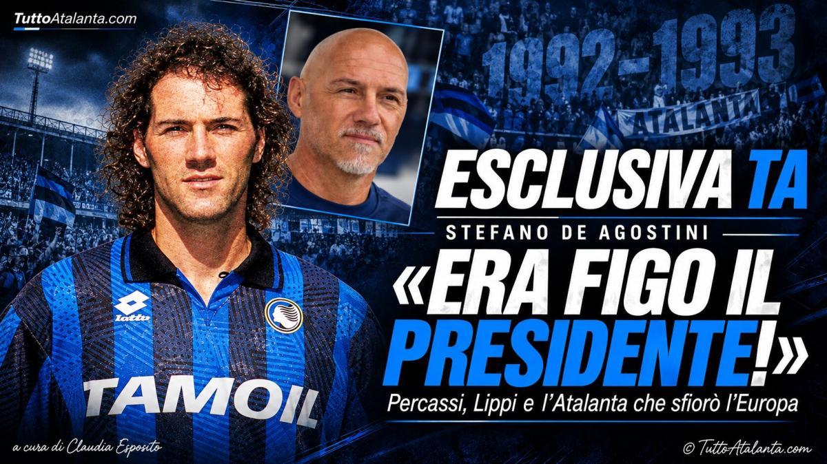 Stefano De Agostini a TA: "Percassi? Persona sanguigna, era figo il presidente"
