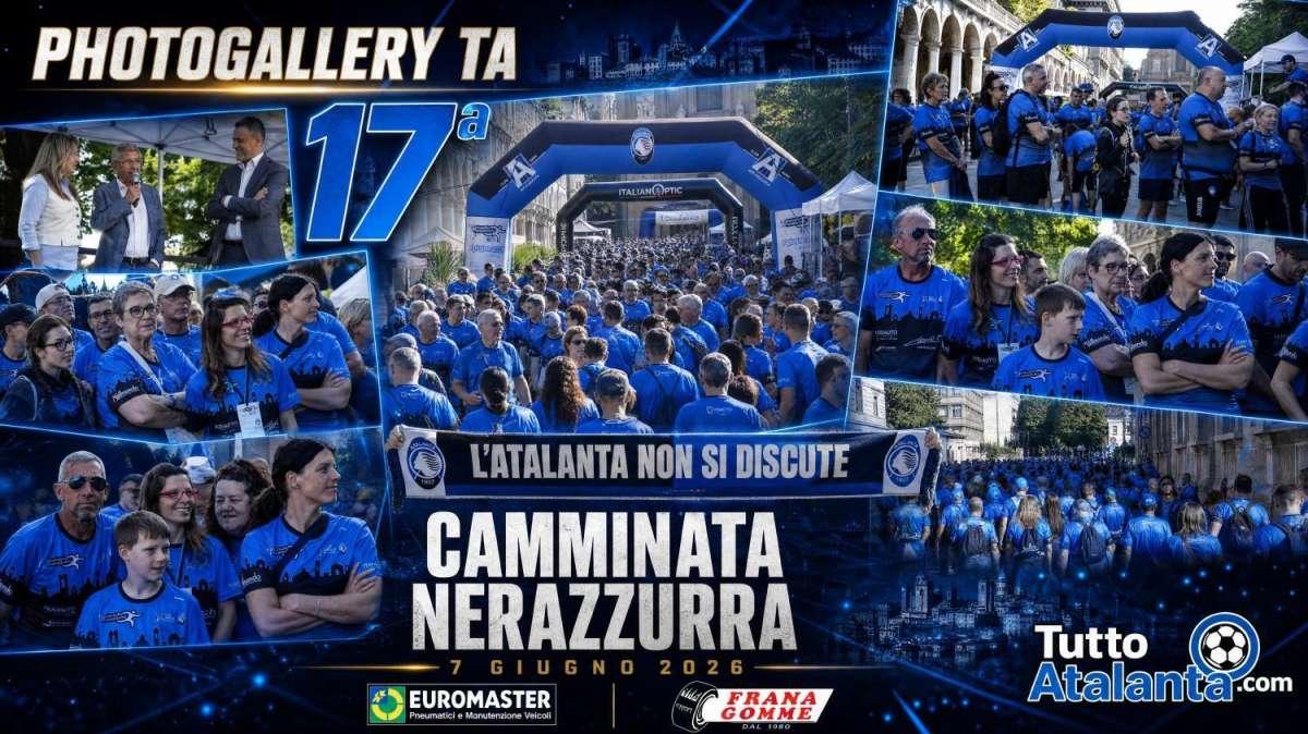 TA - Bergamo si colora di nerazzurro: tutte le emozioni della 17ª Camminata Nerazzurra