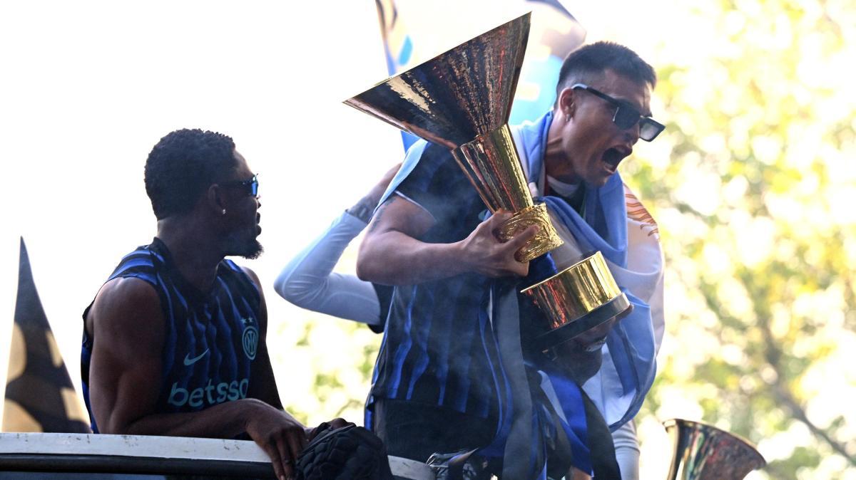 Striscioni offensivi durante la festa scudetto: ammende di 5.000 euro per Marcus Thuram e per l’Inter