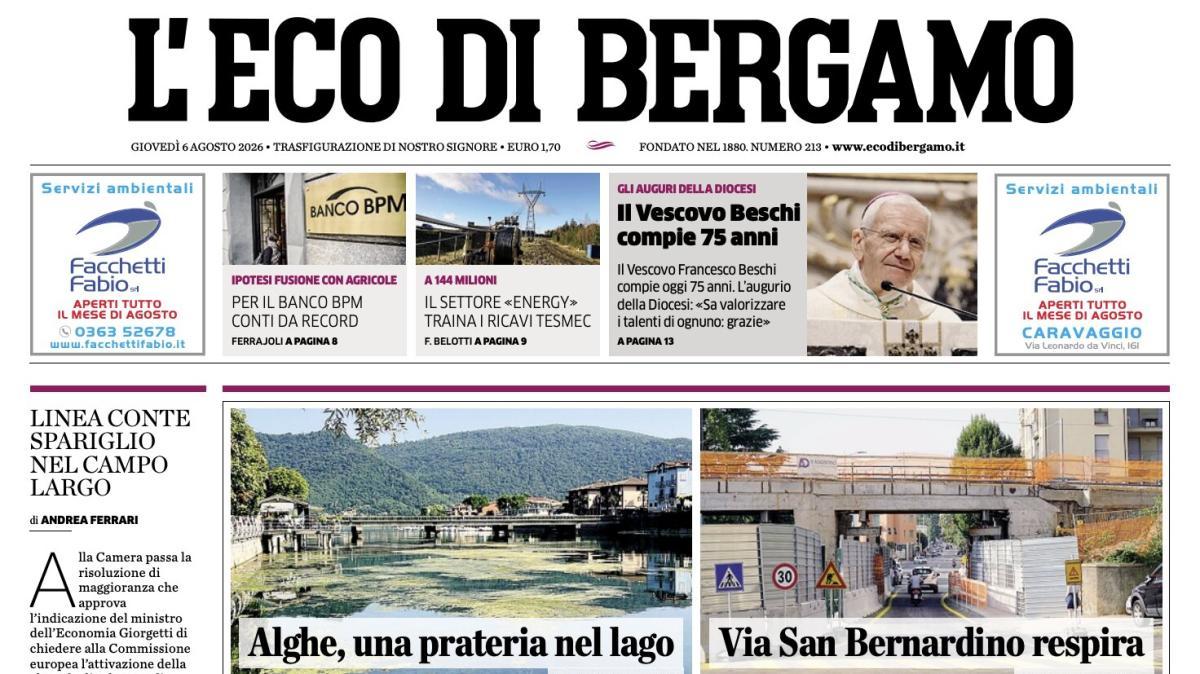 PRIMA PAGINA – L'Eco di Bergamo: "Atalanta, Djimsiti prepara le valigie. Destinazione Arabia"