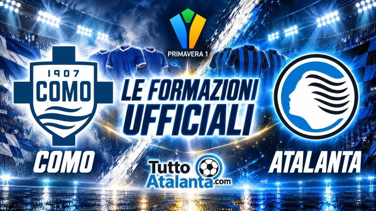 Primavera 1 / Como-Atalanta, le formazioni ufficiali