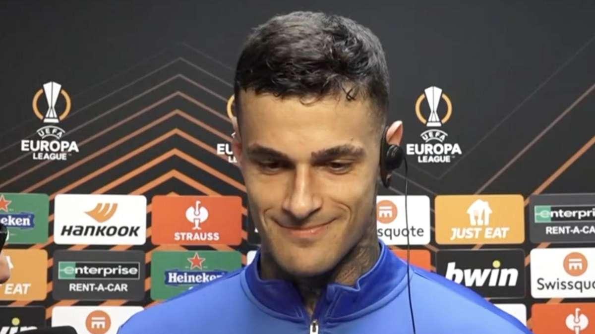 Scamacca a Sky: "Contro il Liverpool il 3-0 non basta, è per noi una notte magica"