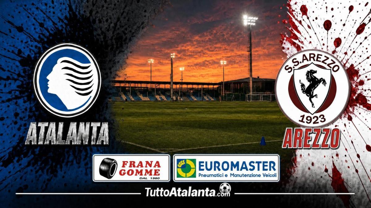 DIRETTA / ATALANTA-AREZZO Frana Gomme Madone, calcio d'inizio ore 20