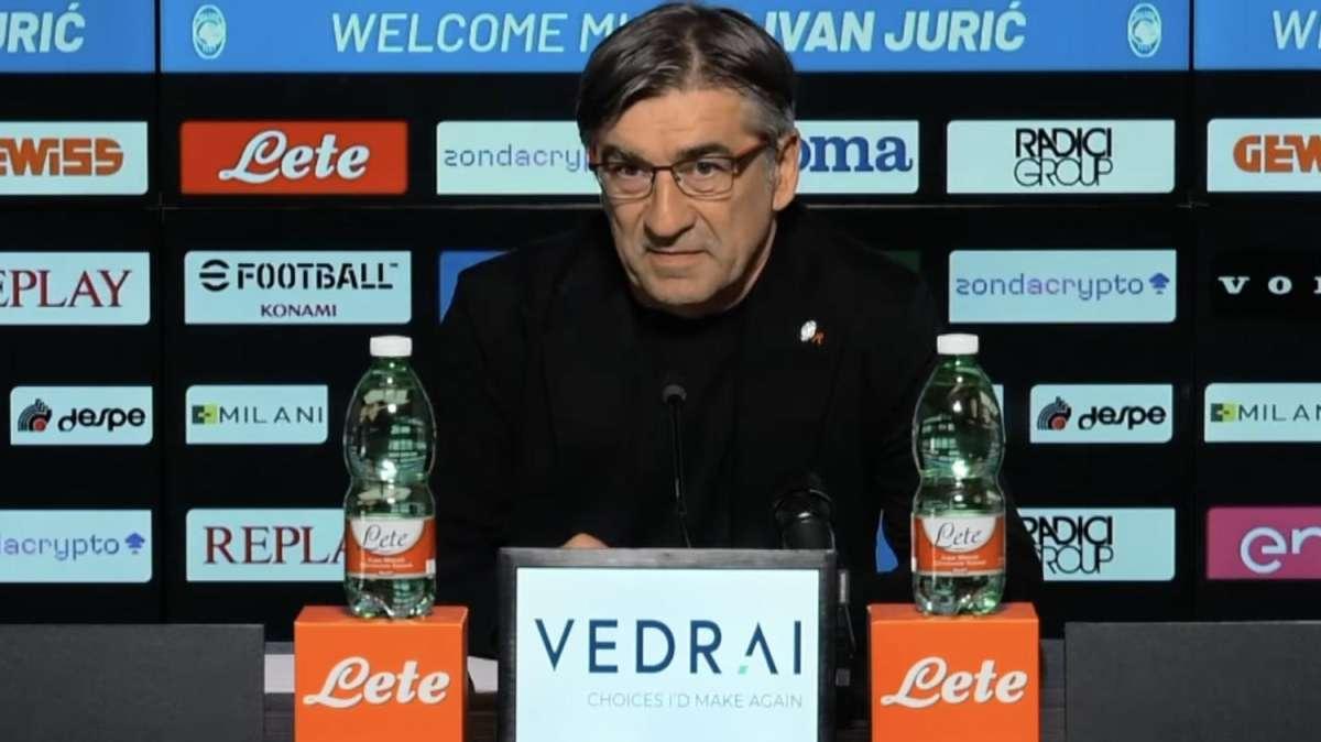 Juric in conferenza: "Con il Lecce voglio un’Atalanta affamata. Lookman e Scamacca out, Musah pronto"