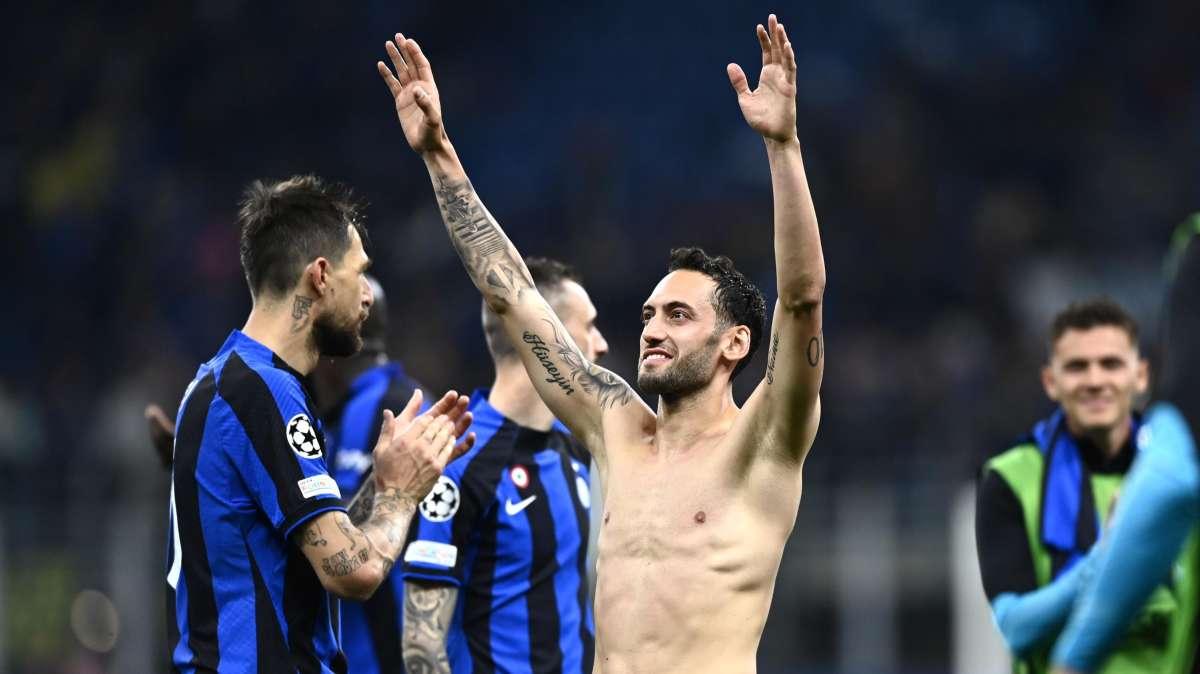 Inter, Calhanoglu: “Oggi si festeggia, poi penseremo all’Atalanta”