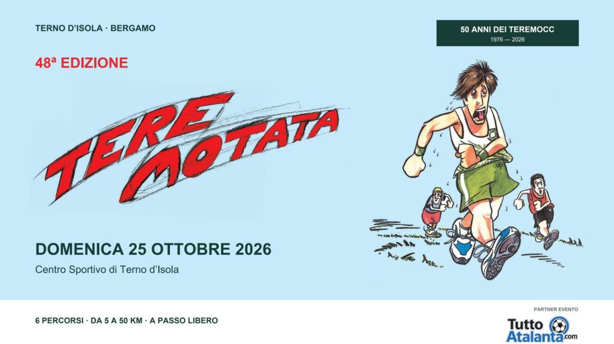 Cinquant'anni di corsa: Terno d'Isola chiama a raccolta per la 48ª Teremotata domenica 25 ottobre