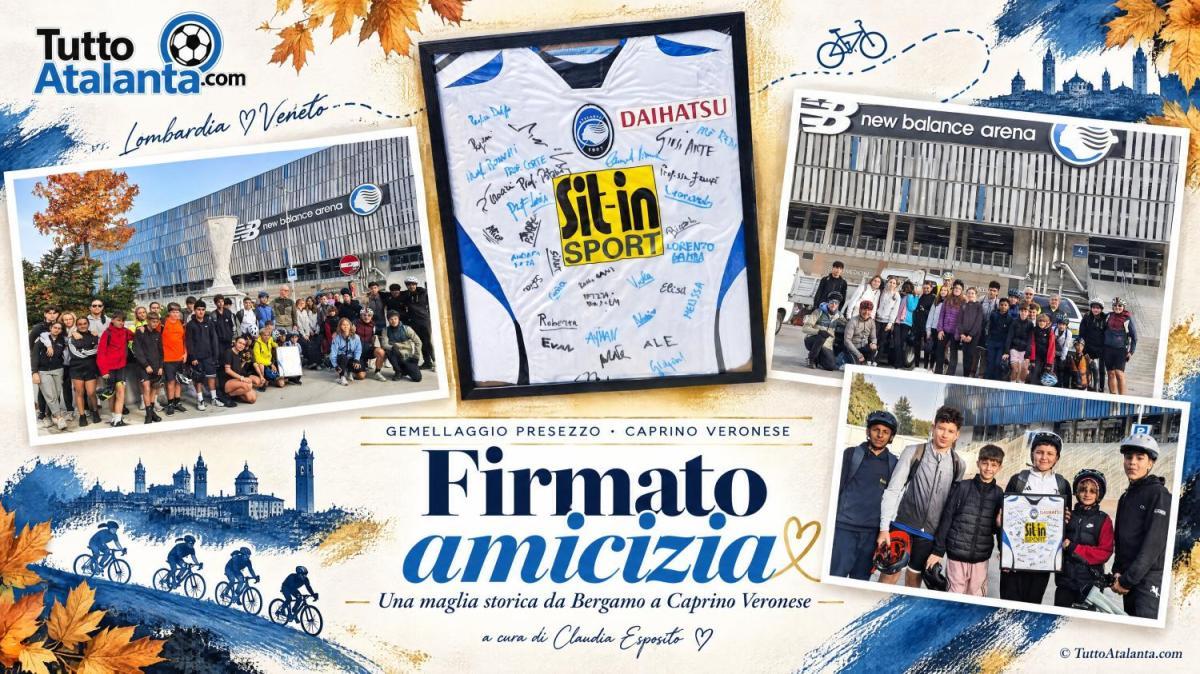 ESCLUSIVA TA - Una maglia firmata e un ponte tra due scuole: il gemellaggio passa dalla New Balance Arena