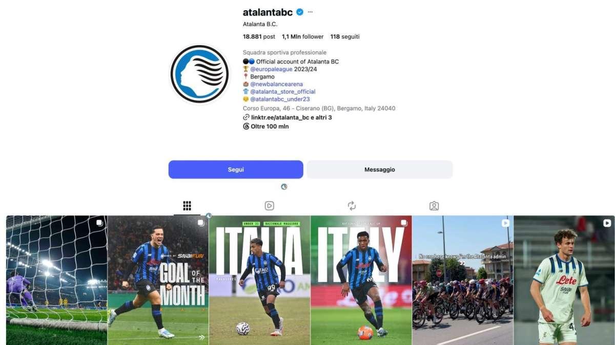 CIES Social Ranking 2026: Juventus domina l'Italia, Inter in crescita record. L'Atalanta fuori dalla top 100 ma in corsa