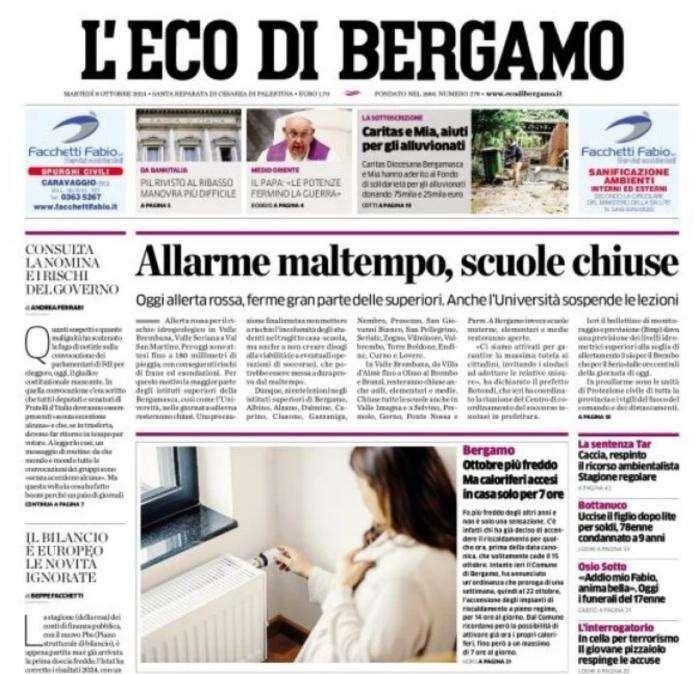L'Eco di Bergamo esalta l'Atalanta: "Attacco migliore in Italia e tra i migliori d'Europa"
