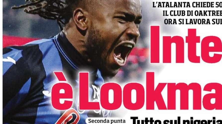 Corriere dello Sport - Inter, clamorosa idea Lookman: l’Atalanta fissa il prezzo e non fa sconti