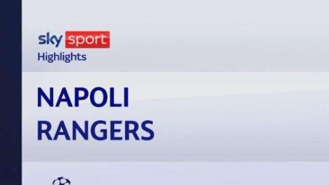 VIDEO, Champions - Napoli-Rangers 3-0: gol e highlights
